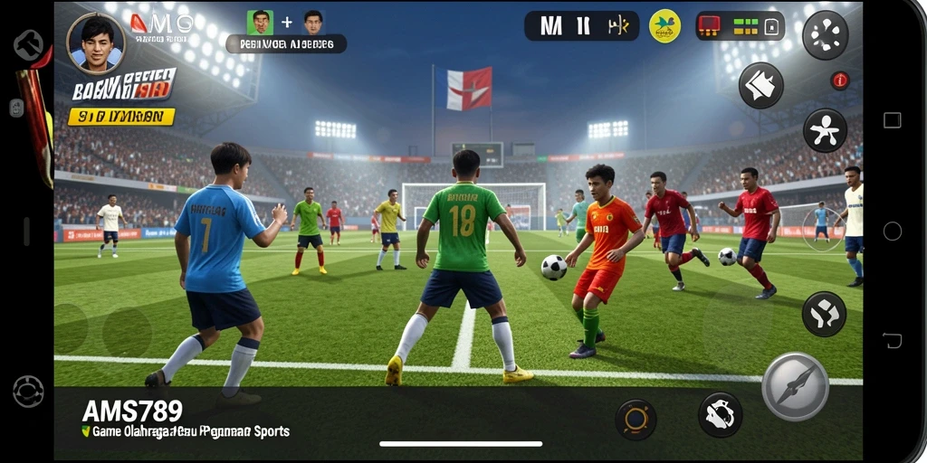 Tampilan menarik gameplay <strong>AMS789</strong> dengan aksi olahraga seru.