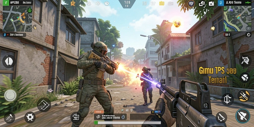 Tampilan screenshot utama API288 menampilkan aksi gameplay yang mendebarkan.
