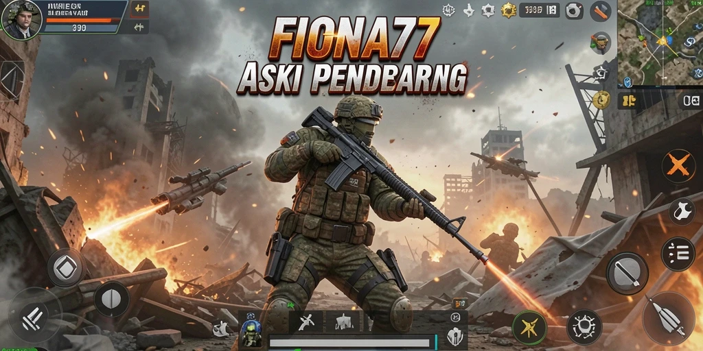 Menampilkan aksi seru dalam pertempuran di FIONA77.
