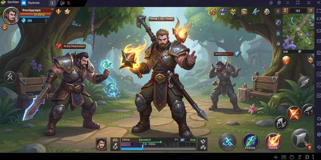Tampilan gameplay G668 yang dinamis dan penuh aksi.
