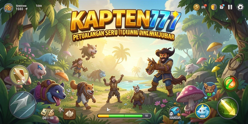 Screenshot KAPTEN77 menunjukkan aksi seru dalam eksplorasi petualangan.