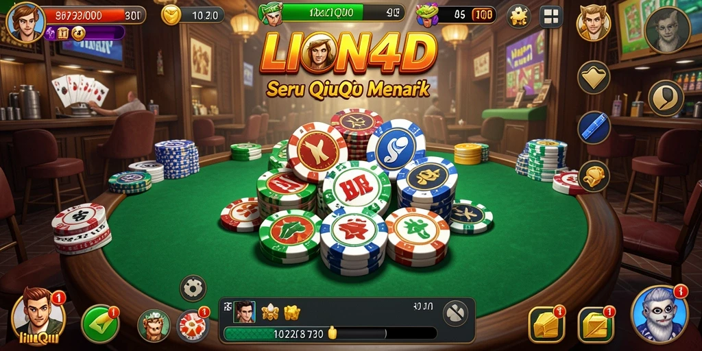 Gameplay seru QiuQiu di LION4D dengan momen intens.